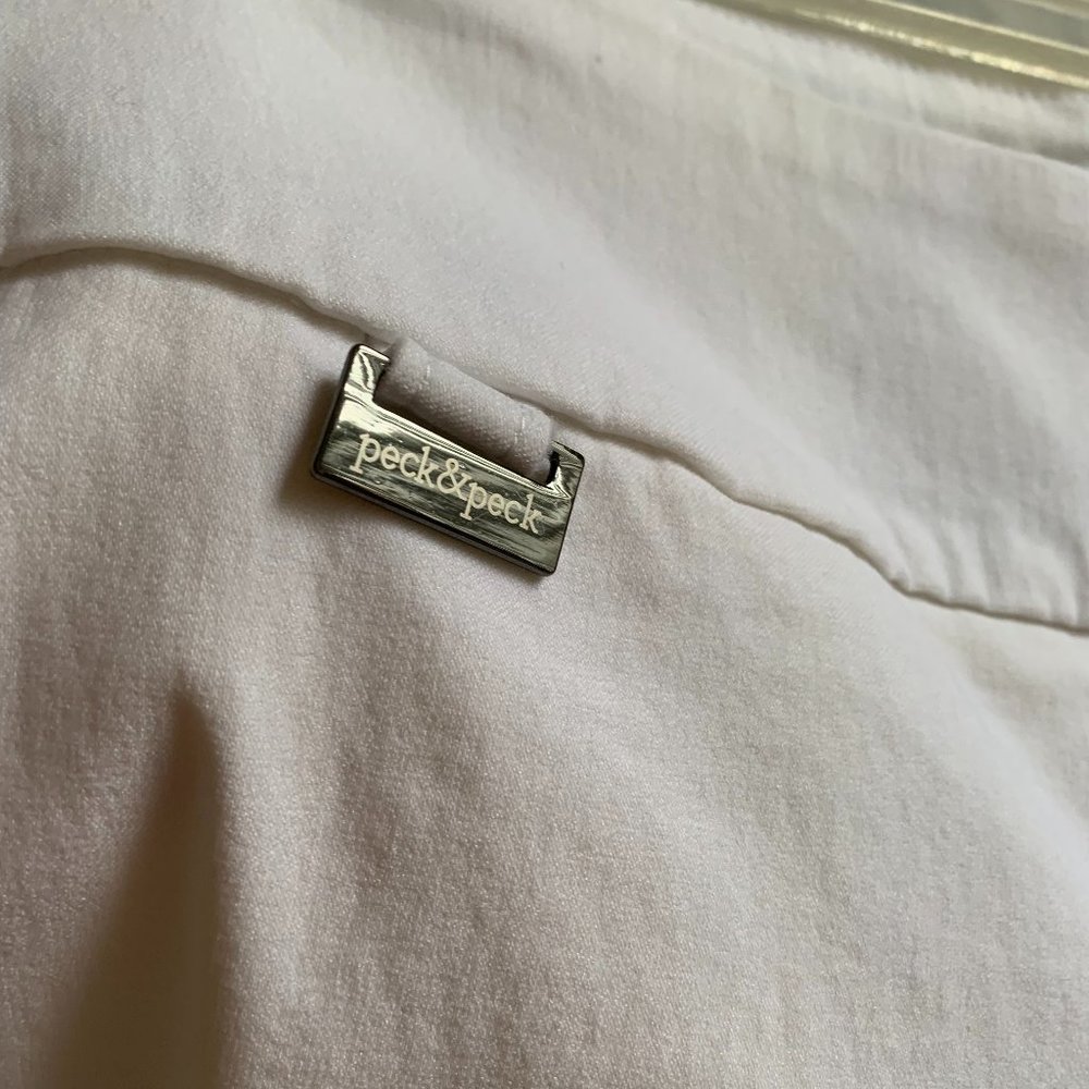 Peck&Peck Dressy pants capri. White. Size 4 - Picture 2 of 3